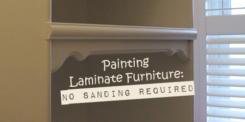 Painting Laminate Furniture No Sanding Required Craftcore