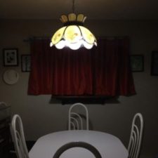Dining Room Table with Light
