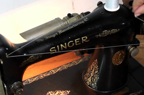 The Singer 66 - How to Thread, How to Wind the Bobbin